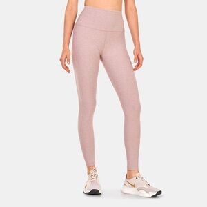 Beyond Yoga Spacedye Caught In The Midi Leggings Mauve Tan size L